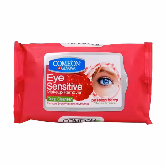 دستمال مرطوب پاک‌کنندۀ دور چشم کامان (بسته 10 عددی)