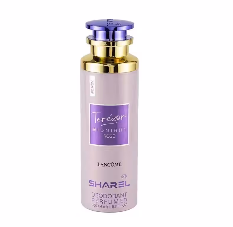 اسپری بدن زنانه شارل مدل میدنایت رز 200ml