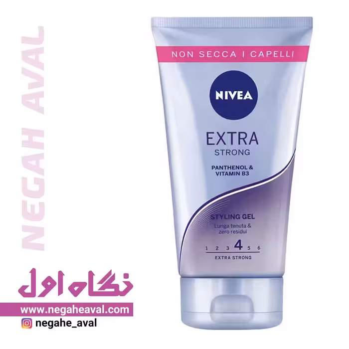 ژل حالت دهنده مو Extra Strong 4 نیوآ حجم 150 میلی لیتر