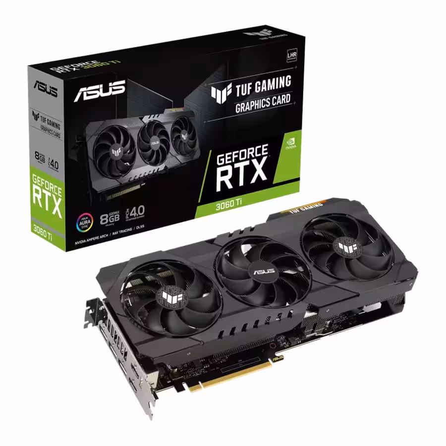 کارت گرافیک ایسوس TUF Gaming RTX 3060 Ti 8G GDDR6X