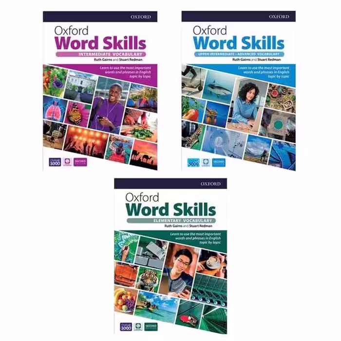کتاب Oxford Word Skills 2nd Edition اثر Ruth Gairns And Stuart Redman انتشارات سپاهان