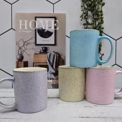 ماگ سرامیکی تک رنگ شاین