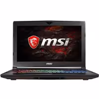 Msi GT62VR 7RE Dominator Pro-Core i7-32GB-1TB 256GBSSD-8GB