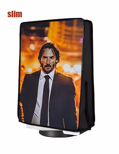کاور کنسول PS5 اسلیم طرح jhon wick