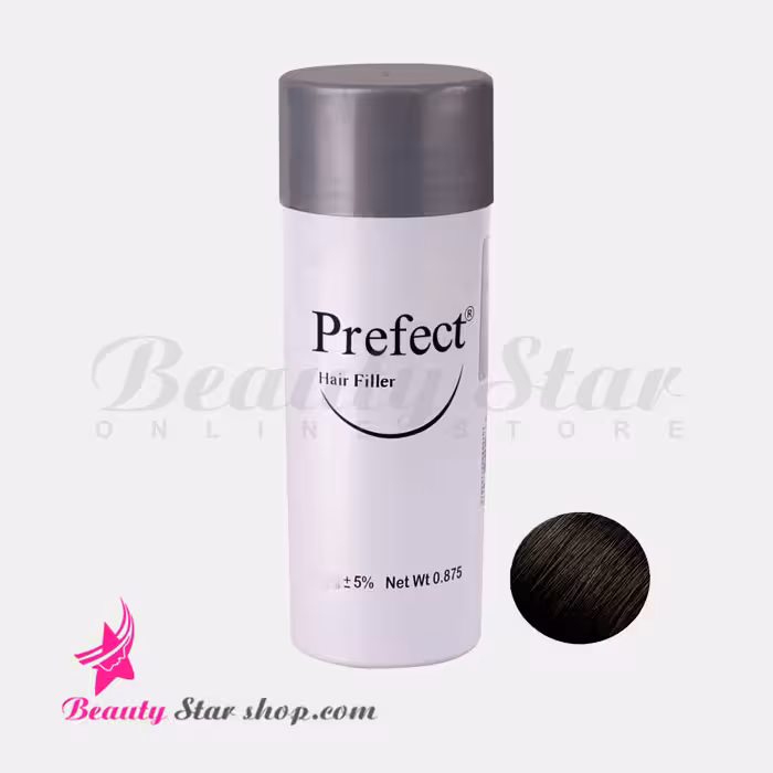 پودر پرپشت کننده موی سر پرفکت مشکی طبیعی کد 2 حجم 50 گرم
