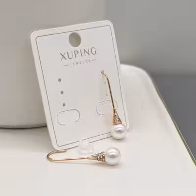 گوشواره آویز مرواریدی ژوپینگ