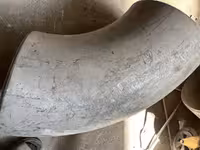 زانو 16 اینچ 90 درجه رده 80 درزدار از جنس   4541 A 815 / WP  321