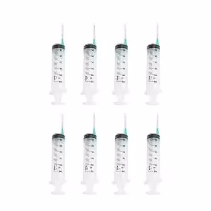 سرنگ وی مد مدل گاواژ ظرفیت 60 سی سی بسته 8 عددی