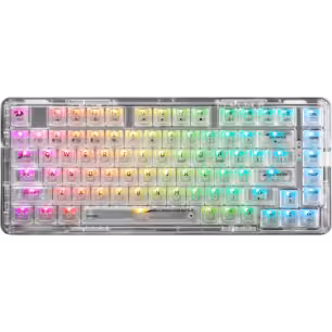 کیبورد ردراگون شفاف بیسیم K649 ELF PRO