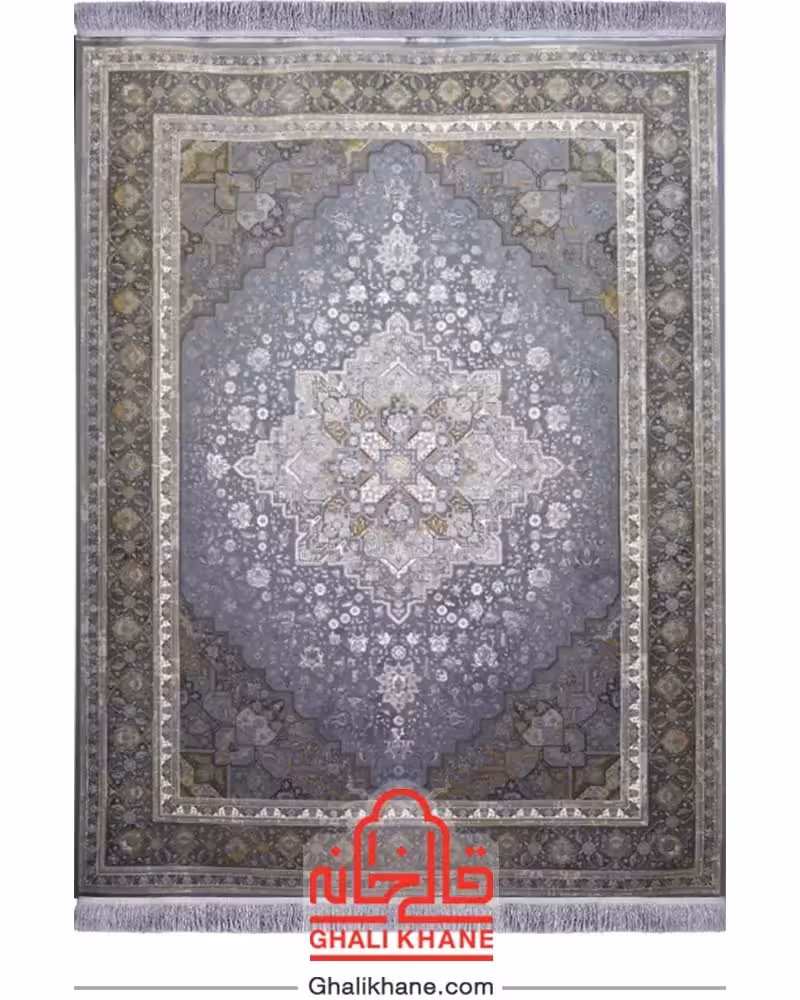 فرش تهران 1200 شانه طرح هریس طلاکوب طوسی