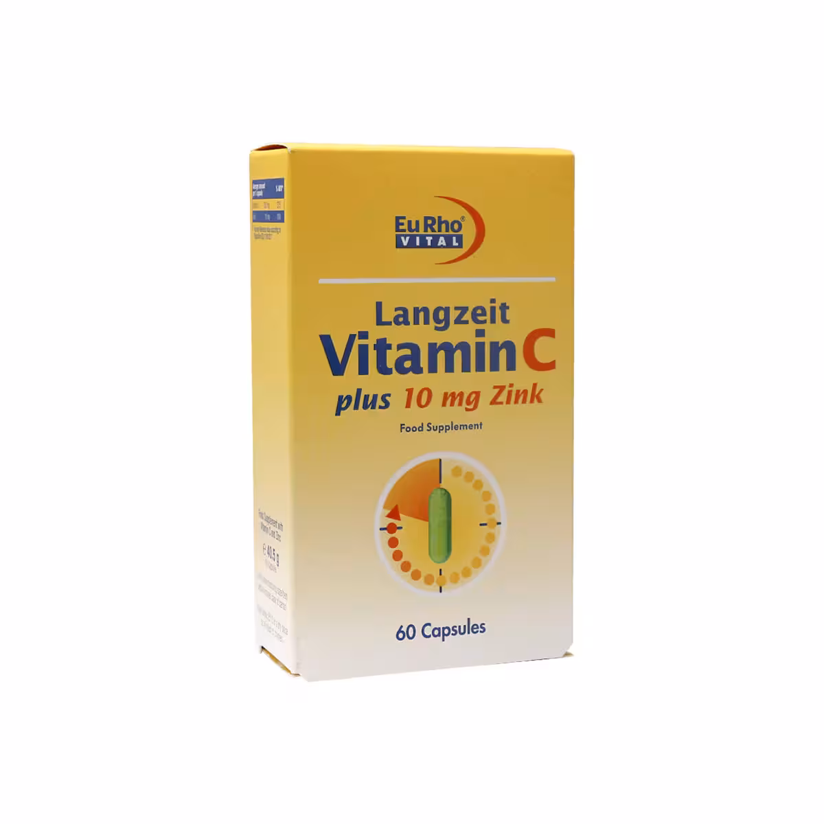 کپسول ویتامین C و زینک تعداد60 عدد یوروویتال