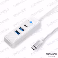 هاب 3 پورت USB-C اوریکو مدل PWC2U-C3-015-WH