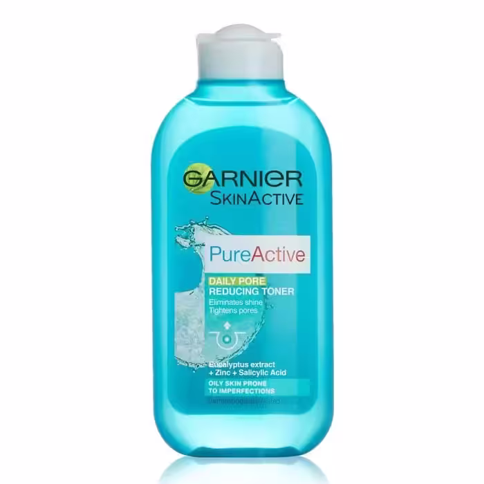تونر پاک کننده آرایش گارنیه مدل Pure Active حجم 200 میلی لیتر