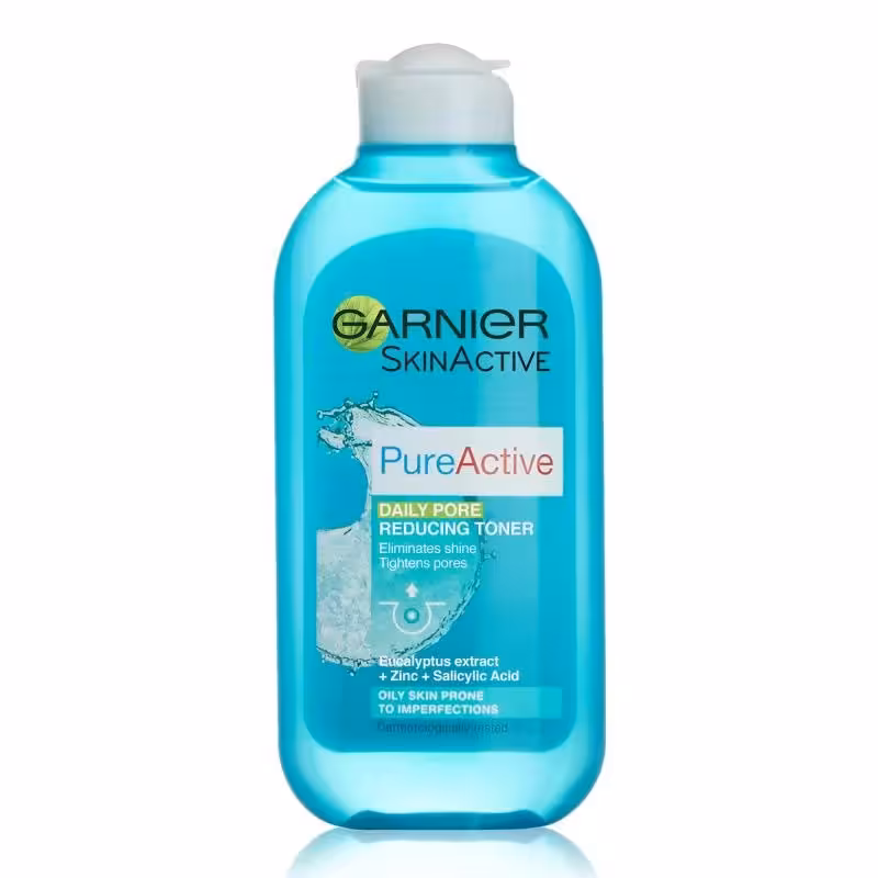 تونر پاک کننده آرایش گارنیه مدل Pure Active حجم 200 میلی لیتر