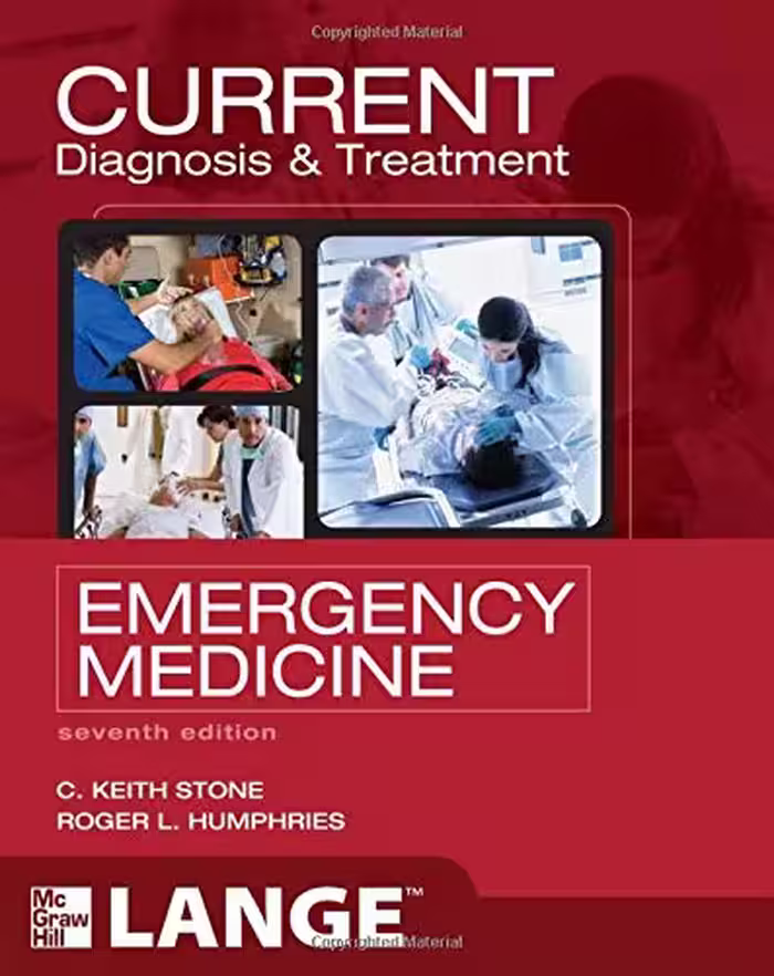 خرید و دانلود نسخه کامل کتاب CURRENT Diagnosis and Treatment Emergency Medicine, Seventh Edition