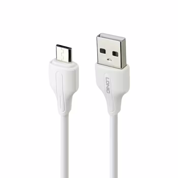 کابل تبدیل USB به microUSB الدینیو مدل LS540 طول 0.2 متر