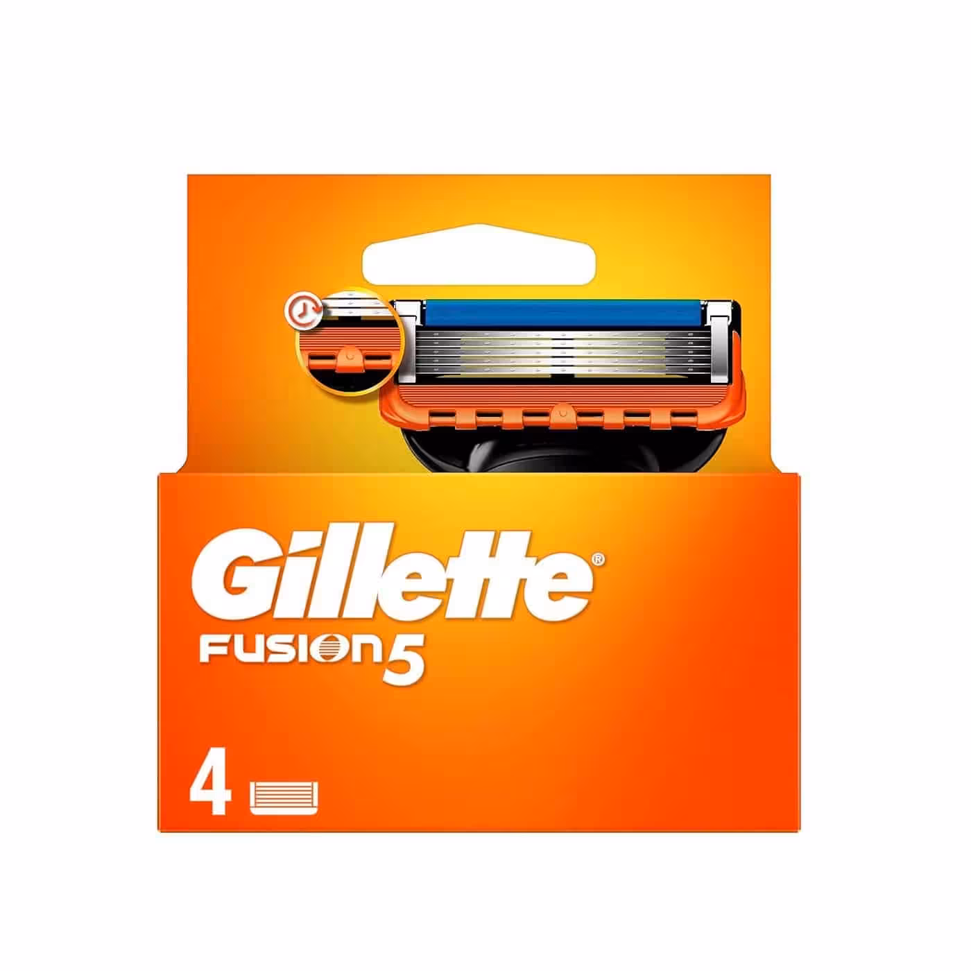 تیغ یدک خودتراش ژیلت مدل Fusion5 Refills بسته چهارعددی