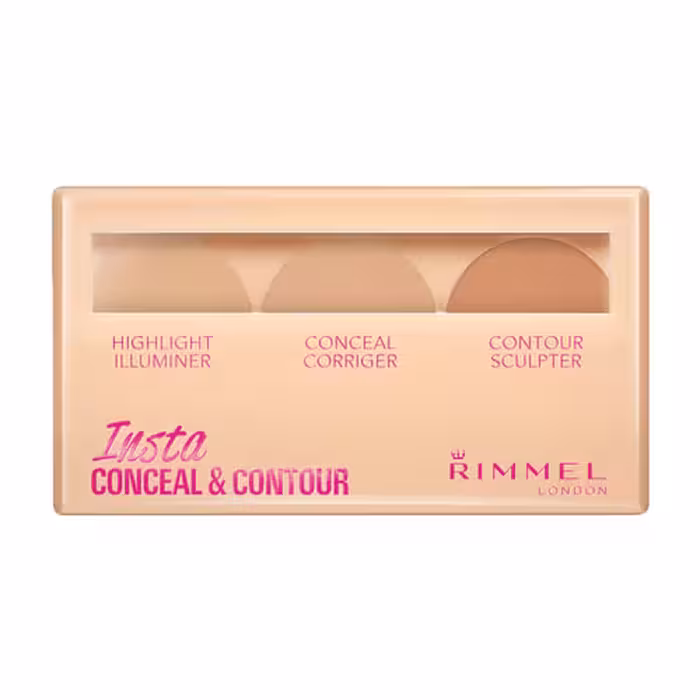 پالت کانسیلر و کانتور ریمل لاندن مدل Insta رنگ لایت