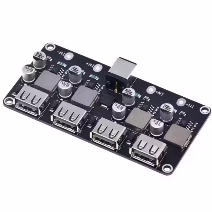 ماژول فست شارژ QC3.0 با چهار خروجی USB
