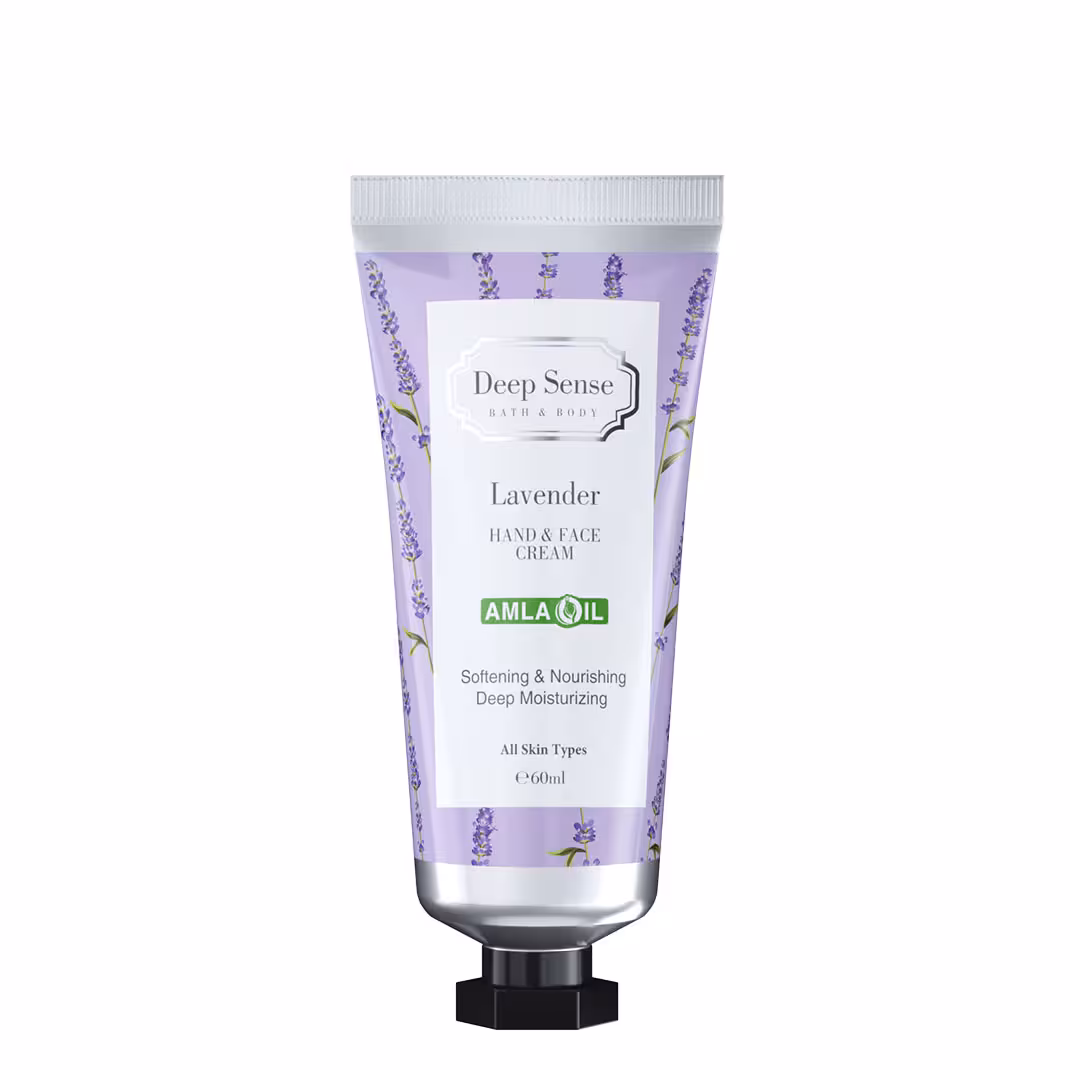 کرم مرطوب کننده دست و صورت لَوِندِر دیپ سنس 60 میل