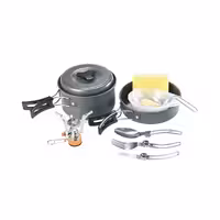 ظروف کمپینگ 10 در 1 گرین لاین Green 10IN1 Camping Cookware