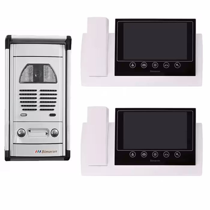 دربازکن تصویری سیماران مدل 72TKM-VFC2D مجموعه 3 عددی