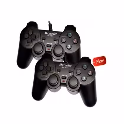 دسته بازی دوبل شوکدار Maxeeder MX 0211