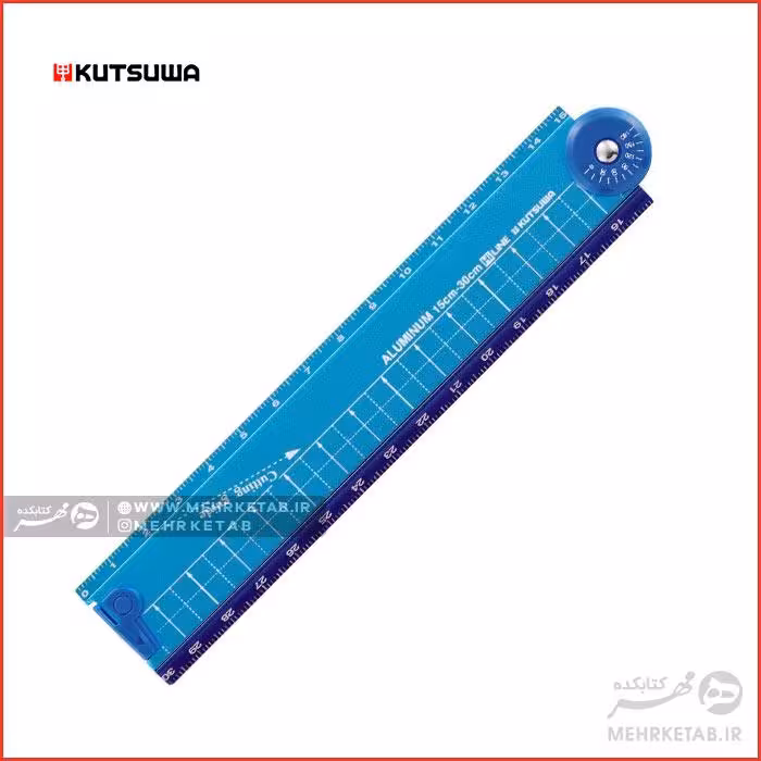 خط کش فلزی تا شو کوتساوا Kutsuwa HiLiNE folding aluminum ruler