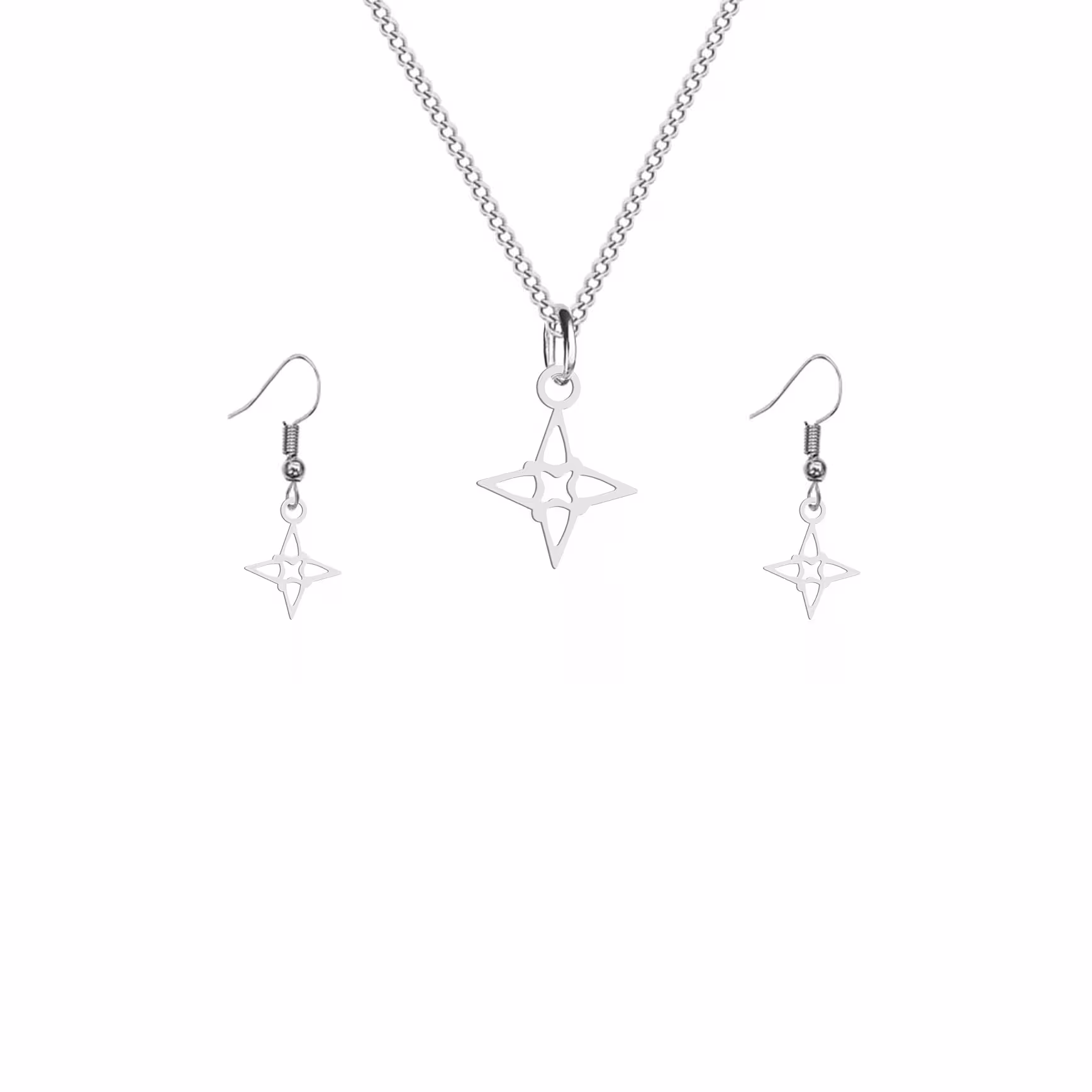 نیم ست هایکا گالری طرح شکل هندسی کد ha30