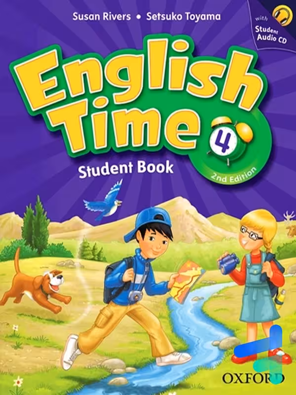 کتاب انگلیش تایم english time 4 oxford second edition