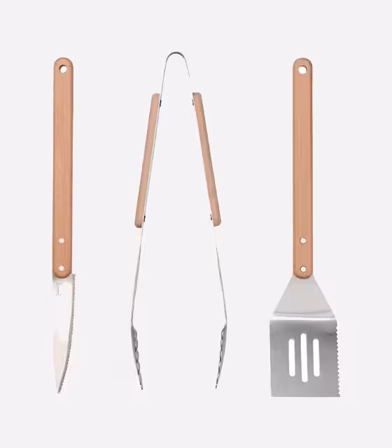 ست 3 تایی ابزار باربکیو ایکیا مدل IKEA- GRILLTIDER