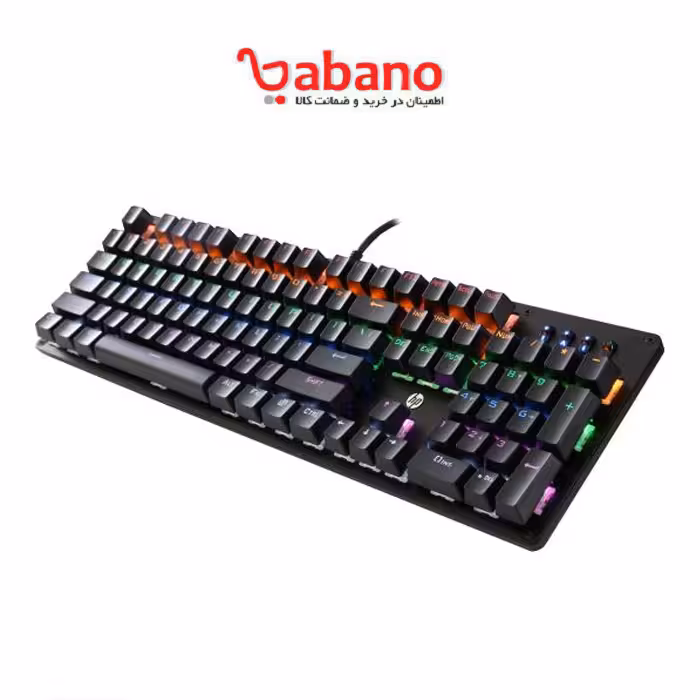 کیبورد گیمینگ باسیم HP GK100F RGB MECHANICAL GAMING KEYBOARD