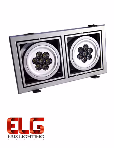 چراغ سقفی توکار ال ای دی 7*2 وات