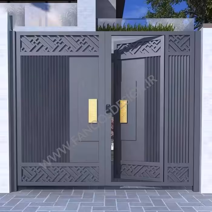 درب حیاط کلاسیک – کد40007