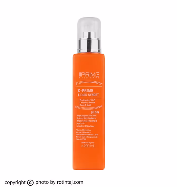 پن مایع ویتامین سی پرایم، پن مایع روشن کننده VITAMIN C پرایم 200 میلی