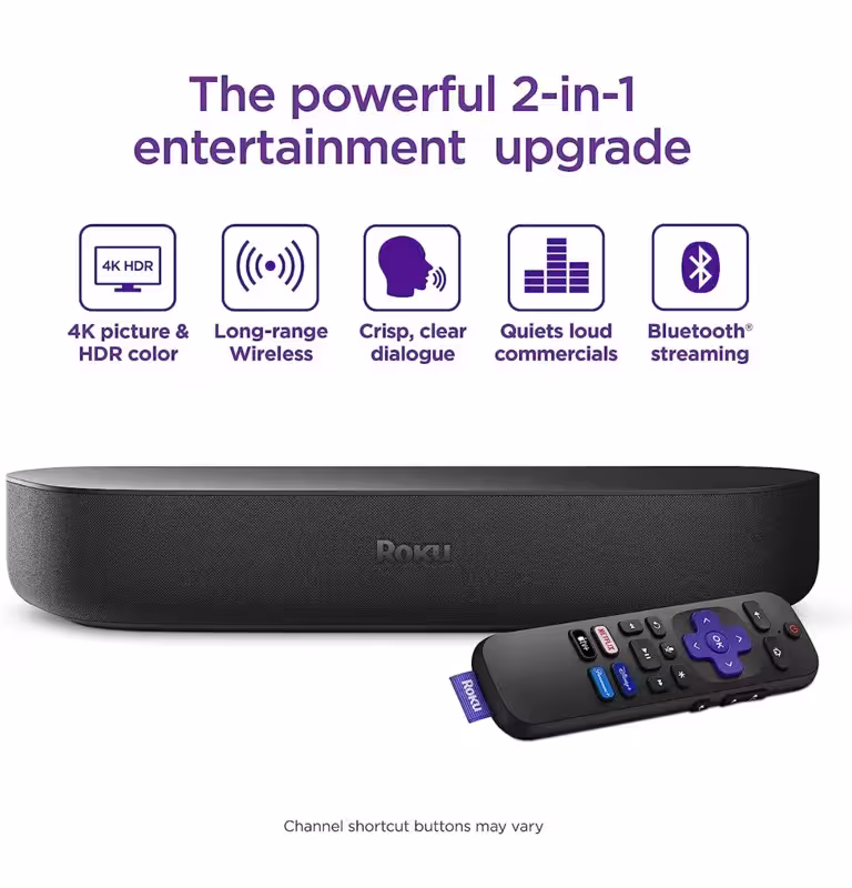 Roku Streambar | دستگاه پخش 4K HDR