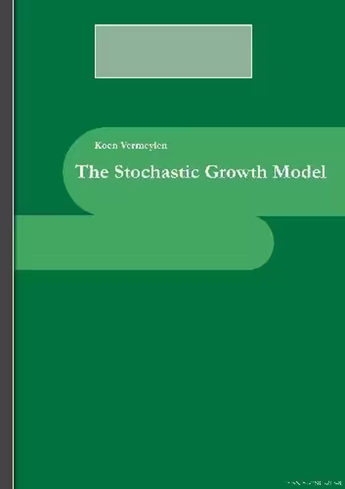 خرید و دانلود نسخه کامل کتاب The Stochastic Growth Model