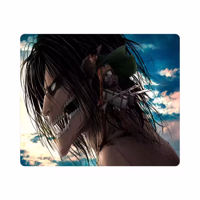 پد موس - پد ماوس  طرح انیمه Attack on Titan مدل pt5