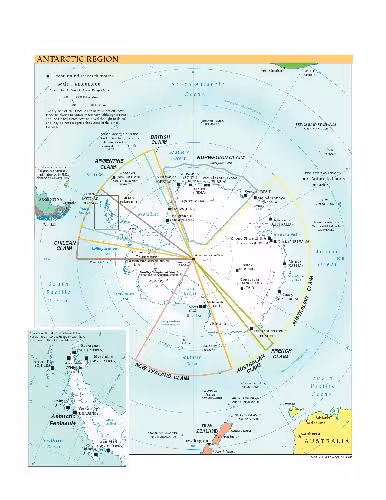 خرید و دانلود نسخه کامل کتاب Maps Of The World Antarctic