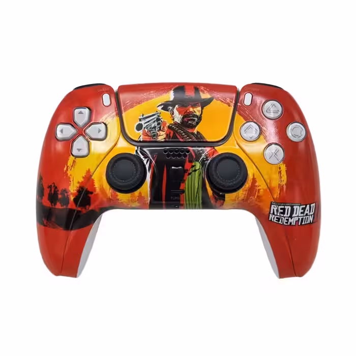 دسته بازی PS4 طرح PS5 مدل T29 طرح Red Dead Redemption 2