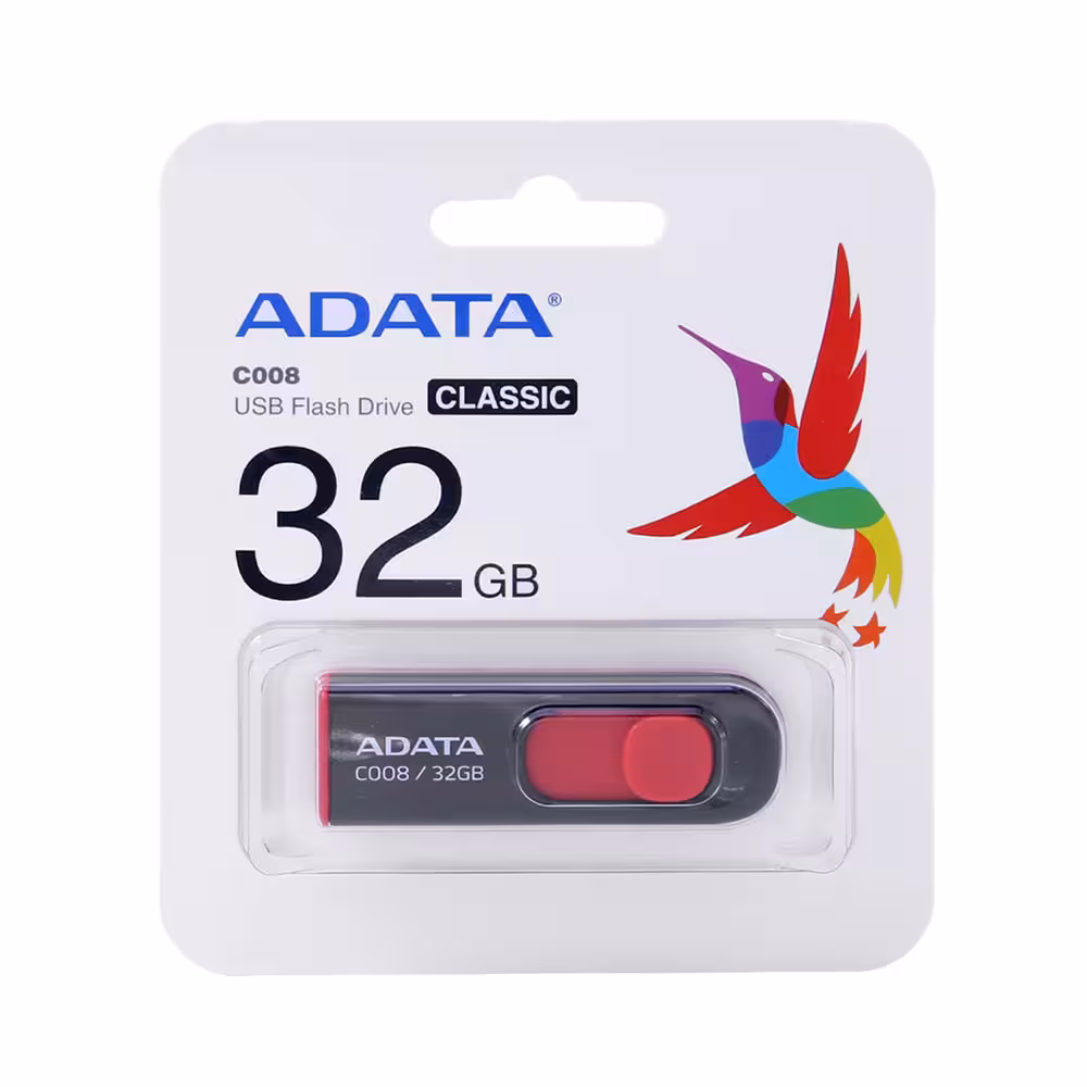 فلش مموری ای دیتا مدل C008 ظرفیت 32 گیگابایت
