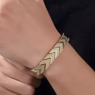 دستبند مغناطیسی مدل Texture کد 207