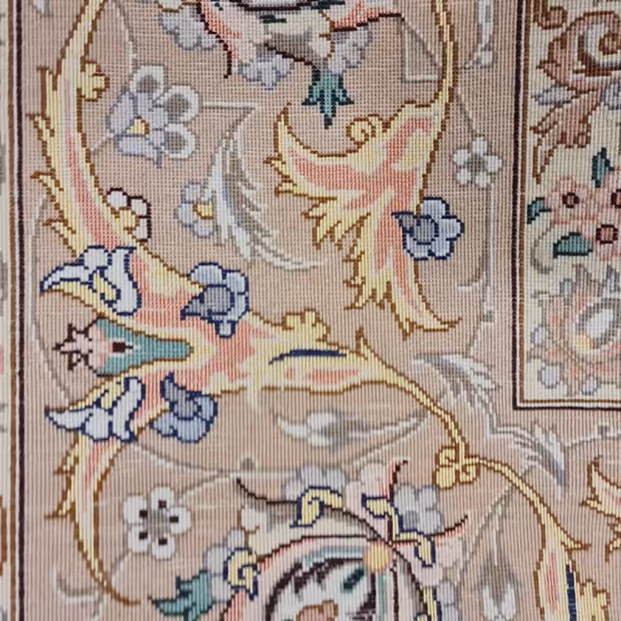 فرش دستبافت چهار متری مدل اصفهان آبتین کد 1232