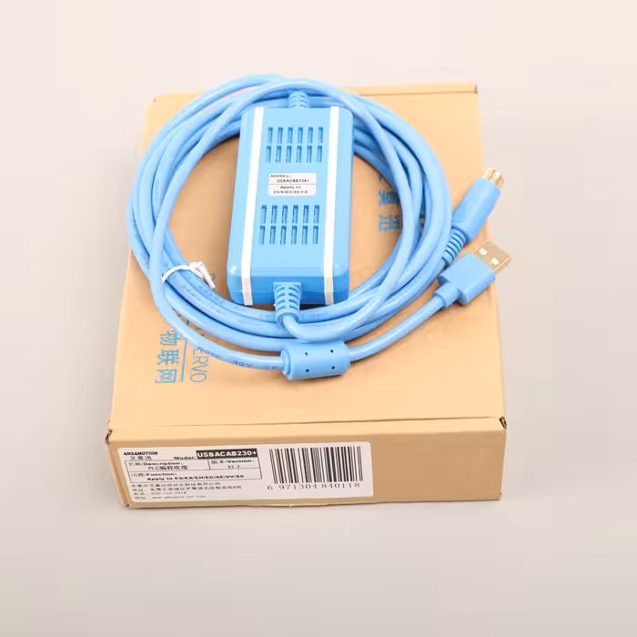 کابل پروگرام آمساموشن مدل Delta PLC کد USB-ACAB230
