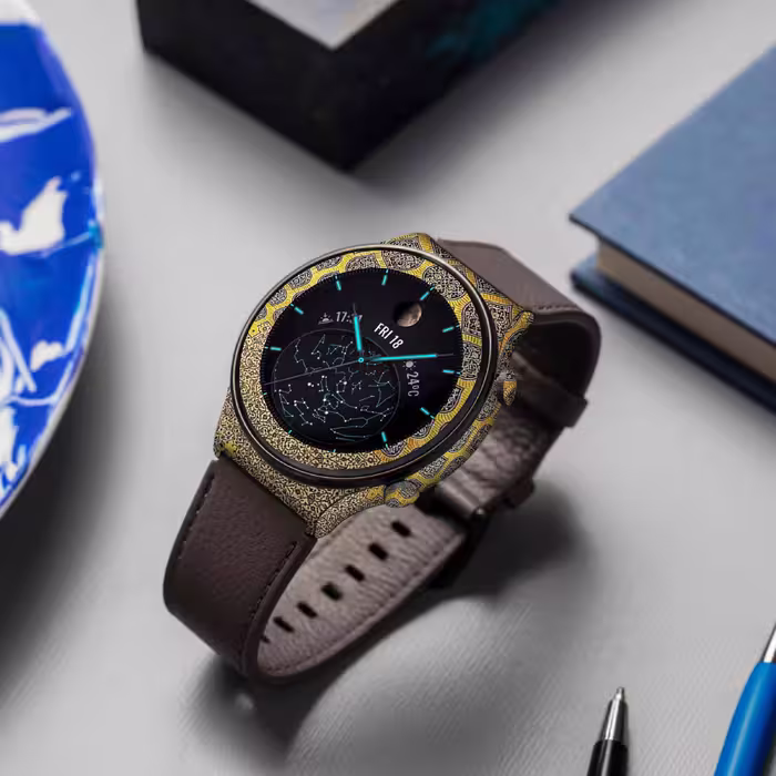 برچسب ماهوت طرح Iran Tile2 مناسب برای ساعت هوشمند هوآوی Watch GT 2 Pro