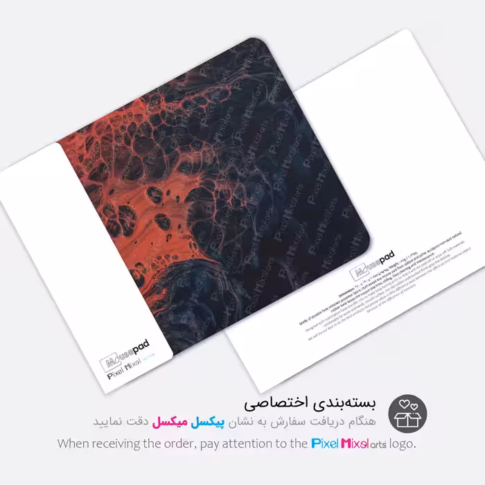 ماوس پد پیکسل میکسل مدل Calor