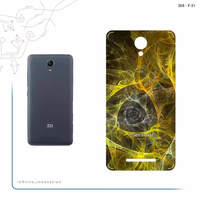 برچسب پوششی ماهوت مدل Mathematical Geometric Shape 6 مناسب برای گوشی موبایل شیائومی Redmi Note 2