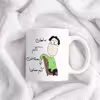 ماگ حس آمیزی طرح آدم حسابی مدل آکام 