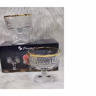 بستنی خوری پاشاباغچه مدل الیسا کد 51749 بسته شش عددی 