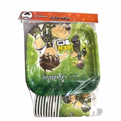 مجموعه 30 عددی تم تولد مستر تم طرح بن تن کد 3